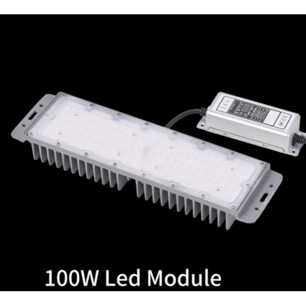 módulo de luz de rua led 100w