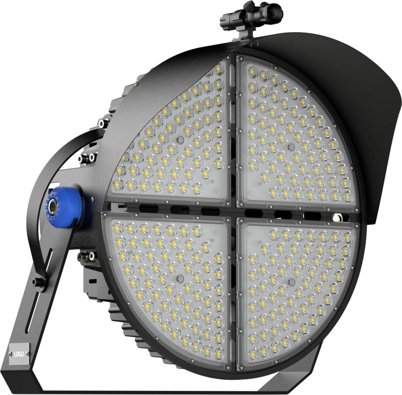 1600w conduziu a luz do estádio