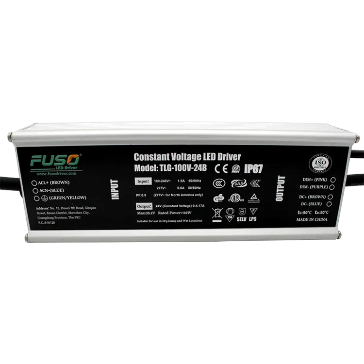 Por que escolher um driver LED de tensão constante de alto PF 100w?