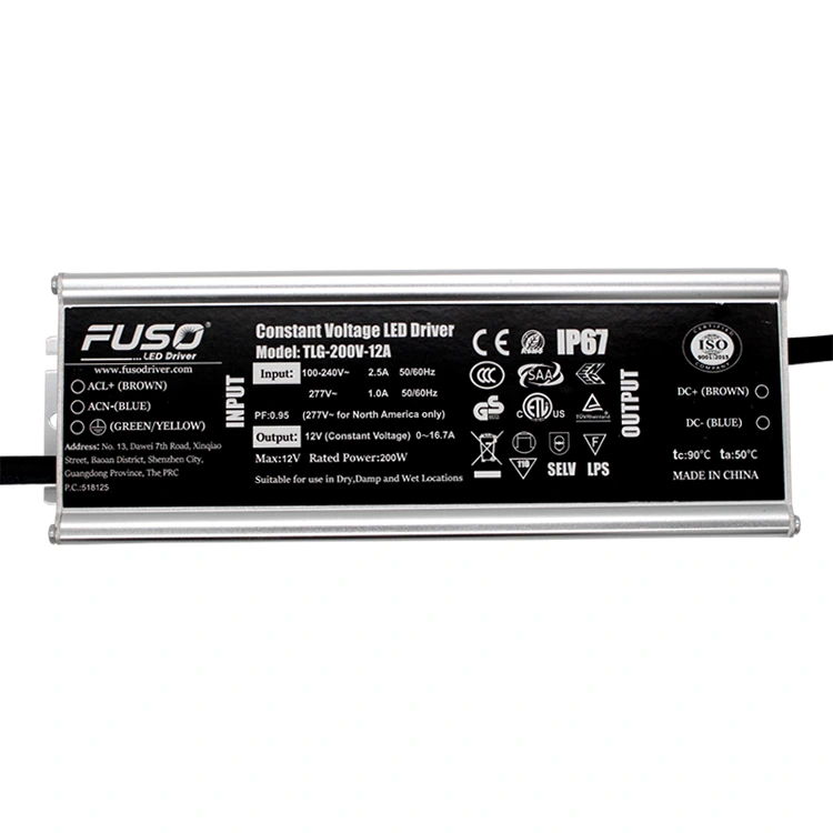 Como um driver de LED de tensão constante de alto PF 12V 200W melhora o desempenho da iluminação?