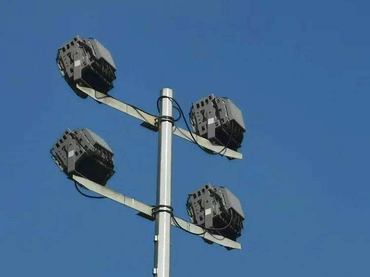 Estudo de caso físico de iluminação externa