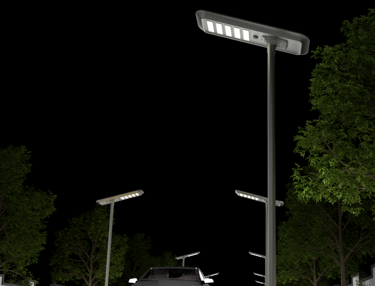 150w all in one solar street light