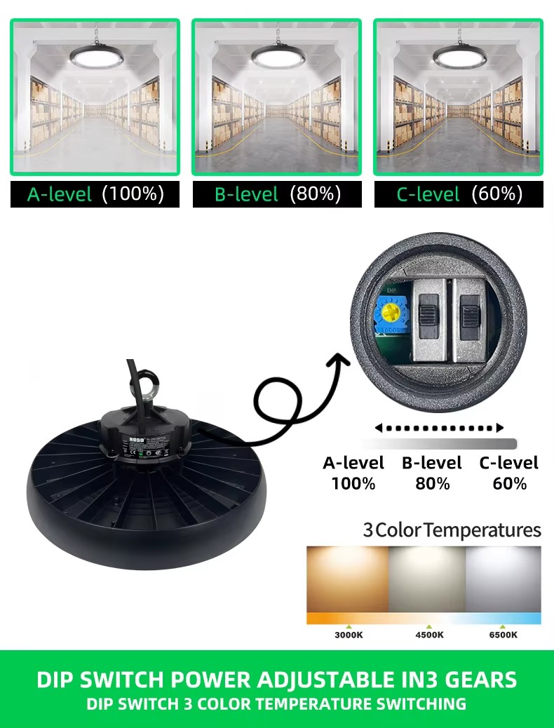 100w UFO led high bay light